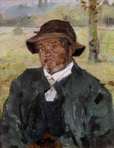 Een oude man. Céleyran door Henri de Toulouse Lautrec