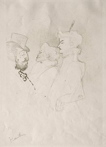 Waarom Niet? Een Keer Vormt Geen Gewoonte door Henri de Toulouse Lautrec