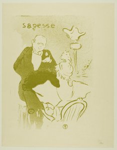 Wijsheid door Henri de Toulouse Lautrec