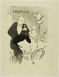 Wijsheid door Henri de Toulouse Lautrec