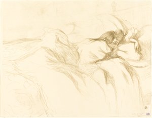 Slapende vrouw, 1896