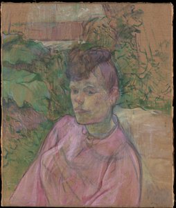 Vrouw in de tuin van Monsieur Forest, 1889-91