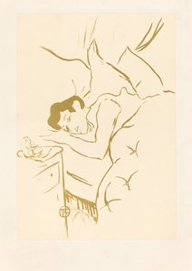 Je mond (Ta bouche) door Henri de Toulouse Lautrec