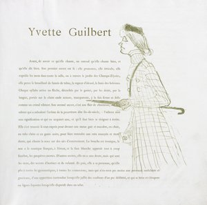 Yvette Guilbert - Franse Serie: Nr. 1