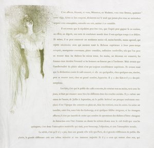 Yvette Guilbert - Franse Serie: Nr. 3 door Henri de Toulouse Lautrec