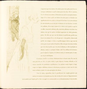 Yvette Guilbert door Henri de Toulouse Lautrec