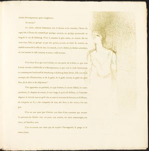 Yvette Guilbert door Henri de Toulouse Lautrec
