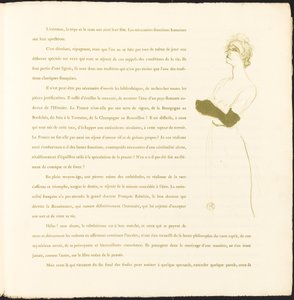 Yvette Guilbert door Henri de Toulouse Lautrec