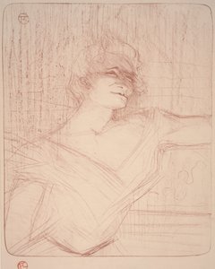 Yvette Guilbert, La Glu door Henri de Toulouse Lautrec