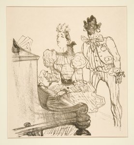 Zamboula-Polka door Henri de Toulouse Lautrec