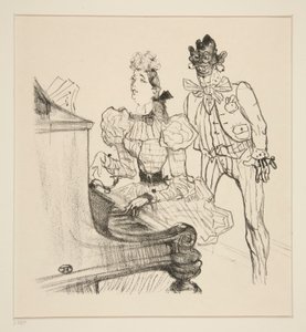 Zamboula-Polka door Henri de Toulouse Lautrec