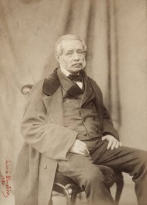 Mist, foto door Henri de la Blanchere (1821-1880)