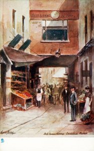 Oud Londen: Ship Tavern Passage, Leadenhall Market