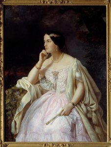Portret van Miss Harriet Howard door Henriette Jacott Cappellaere