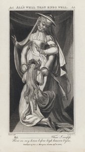 Illustratie voor Shakespeare