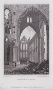 Whitby Abbey door Henry (after) Gastineau