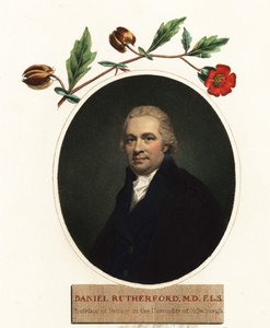Portret van Daniel Rutherford, botanicus