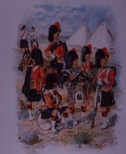 Black Watch, 42e Royal Highlanders door Henry A. Payne
