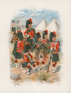 42e Royal Highlanders, The Black Watch door Henry A. Payne