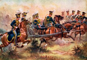 Royal Horse Artillery door Henry A Payne