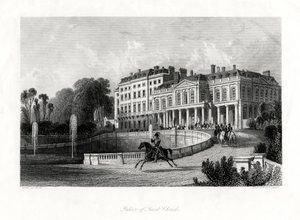 Paleis van Saint-Cloud, Parijs, Frankrijk, 1875 door Henry Adlard