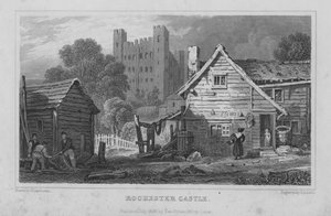 Kasteel van Rochester, Kent door Henry Adlard