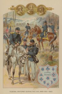 Federale uniformen van de Amerikaanse Burgeroorlog
