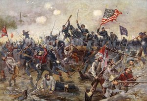 De Slag bij Spotsylvania, 8-21 mei 1864 door Henry Alexander Ogden