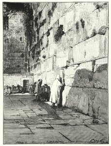 Joodse Klaagmuur, Jeruzalem door Henry Andrew Harper