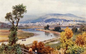 Barnstaple, vanaf de rivier