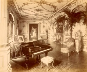 De balzaal op 17 Grosvenor Place, Londen door Henry Bedford Lemere