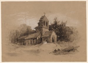 Kerk in een Landschap