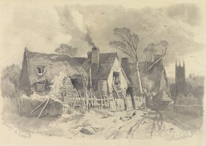 Huisjes in Oxford door Henry Bright