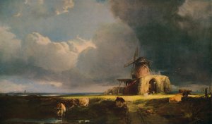 St. Benets Abdij, aan de Bure, c1854