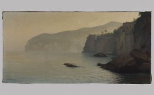 Kust van Klein Sorrento (grijs) door Henry Brokman Knudsen