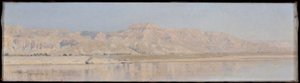 De Nijl - Luxor (De Bergen van Thebe) door Henry Brokman Knudsen