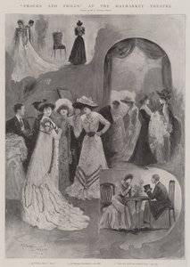 Jurkjes en Franje, in het Haymarket Theater door Henry Charles Seppings Wright