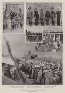 Handen over de zee, New South Wales Lancers in Aldershot