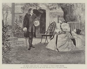 Het nieuwe stuk van Mr. Henry James, Guy Domville, in het St James