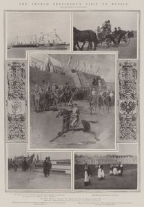 Het bezoek van de Franse president aan Rusland door Henry Charles Seppings Wright