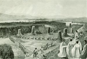 Het Grote Kanaal van China door Henry Charles Seppings Wright