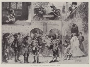 De musketiers, in Her Majesty