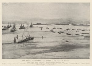 De Marine Manoeuvres, X Vloot bij St Mary