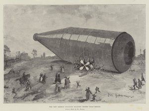 De Nieuwe Duitse Militaire Ballon getest nabij Berlijn door Henry Charles Seppings Wright