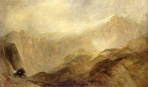 Snowdon door Henry Clarence Whaite