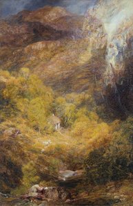 Het visioen van de berouwvolle: De droom van de herder door Henry Clarence Whaite
