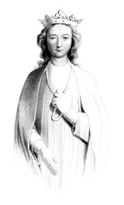Eleanor van Castilië 1241-1290, 1851 door Henry Colburn