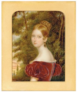 Koningin Victoria, 1835 door Henry Collen