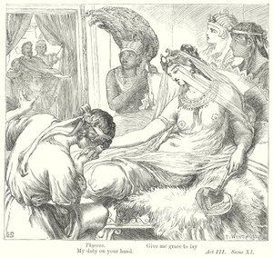 Antonius en Cleopatra (gravure)