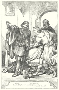 Cymbeline (gravure) door Henry Courtney (after) Selous
